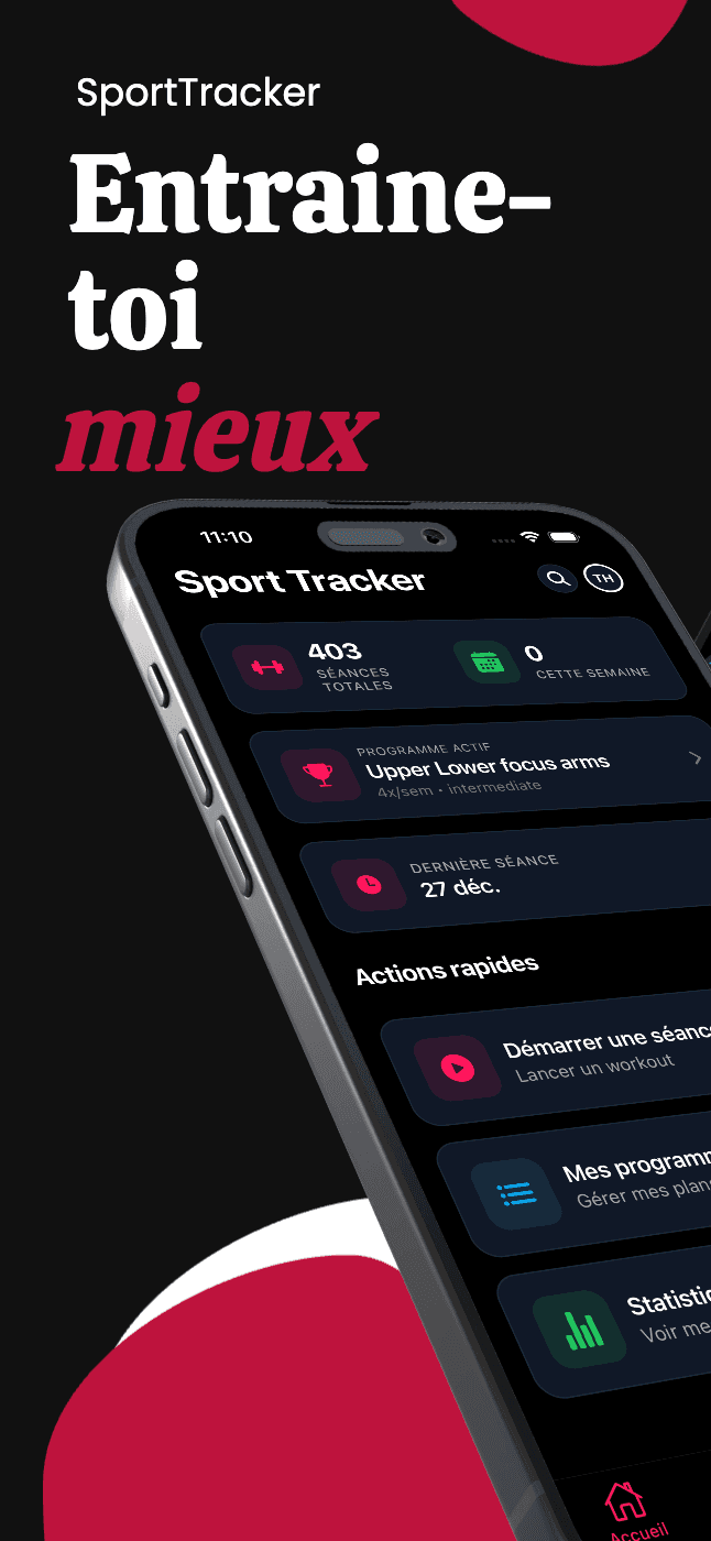 Enregistre tes séances